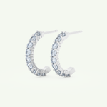 0.54 TCW Round March-Aquamarine Birthstone Stud Earrings 11