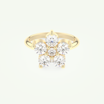 1.82 TCW Round Cut April-Diamond Birthstone Engagement Ring 1