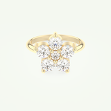 1.82 TCW Round Cut April-Diamond Birthstone Engagement Ring 1