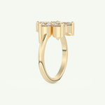 1.82 TCW Round Cut April-Diamond Birthstone Engagement Ring 4