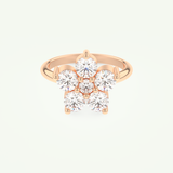 1.82 TCW Round Cut April-Diamond Birthstone Engagement Ring 7