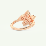 1.82 TCW Round Cut April-Diamond Birthstone Engagement Ring 9