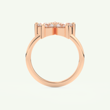 1.82 TCW Round Cut April-Diamond Birthstone Engagement Ring 11
