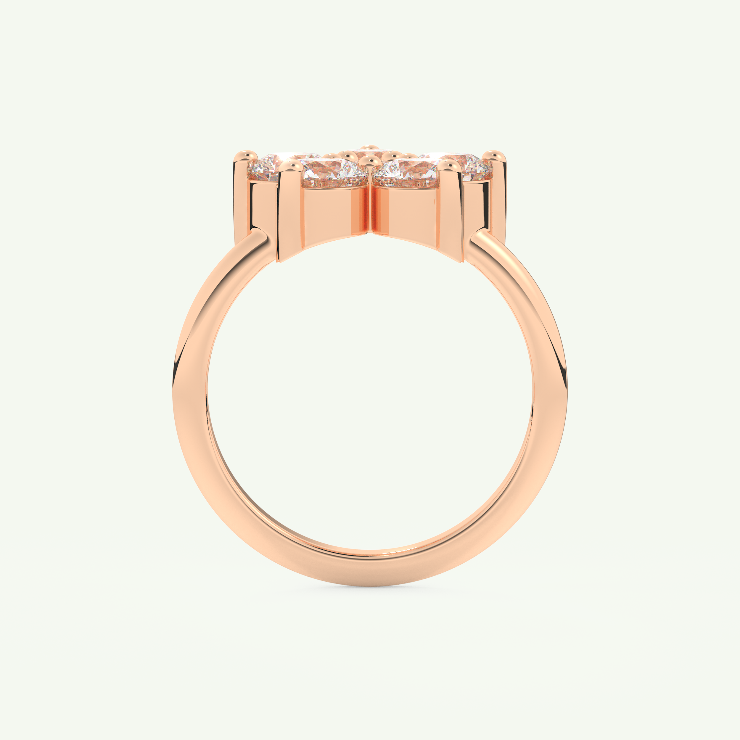 1.82 TCW Round Cut April-Diamond Birthstone Engagement Ring 11