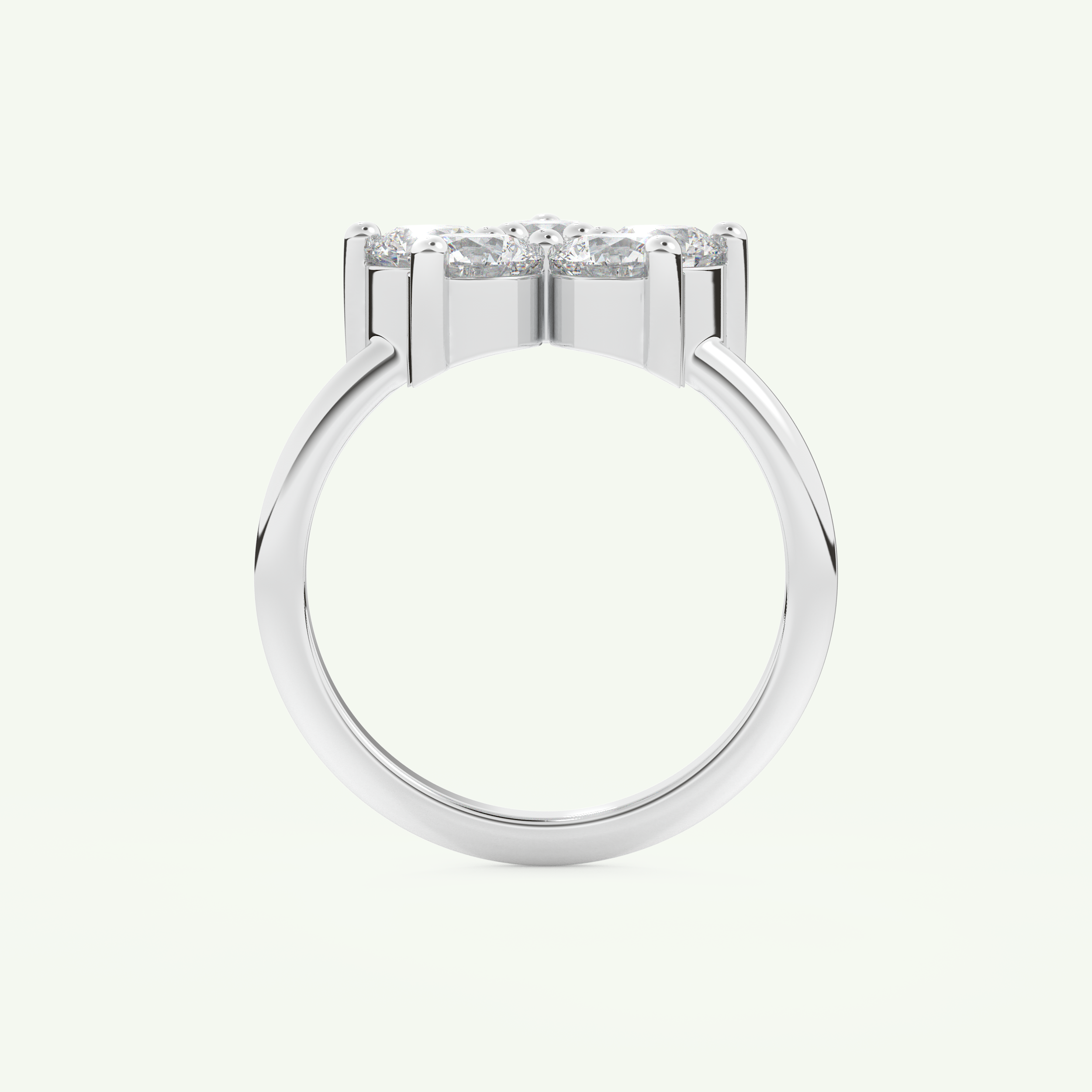 1.82 TCW Round Cut April-Diamond Birthstone Engagement Ring 17