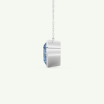 1.81 CT Heart March-Aquamarine Solitaire Birthstone Necklace 13