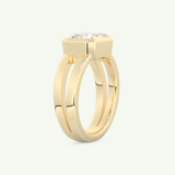 2.56 CT Emerald Cut April-Diamond Solitaire Birthstone Engagement Ring 4