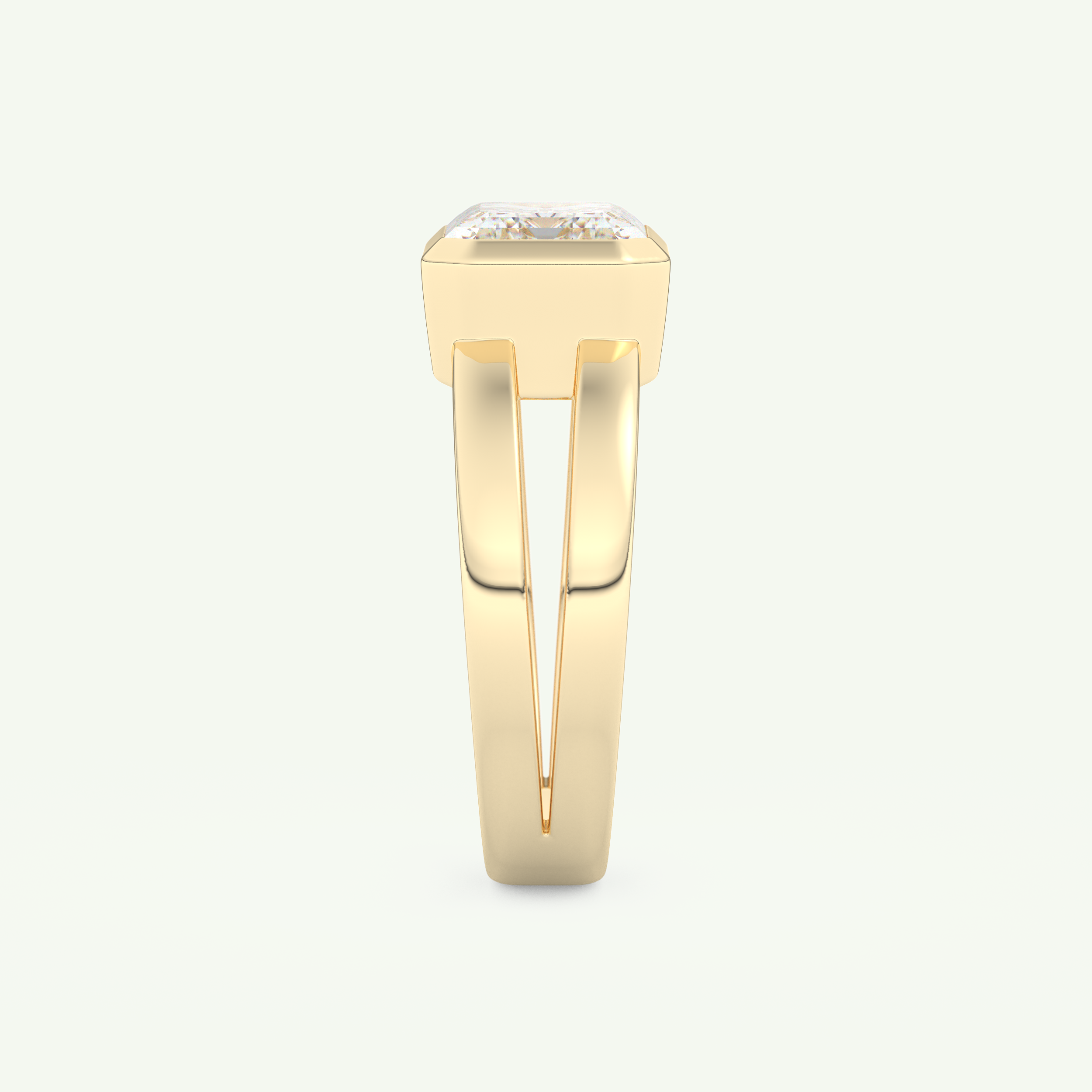 2.56 CT Emerald Cut April-Diamond Solitaire Birthstone Engagement Ring 6