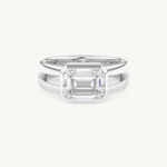 2.56 CT Emerald Cut April-Diamond Solitaire Birthstone Engagement Ring 13
