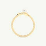 June-Pearl Solitaire Birthstone Engagement Ring 5