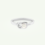 June-Pearl Solitaire Birthstone Engagement Ring 13