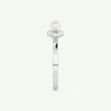 June-Pearl Solitaire Birthstone Engagement Ring 18