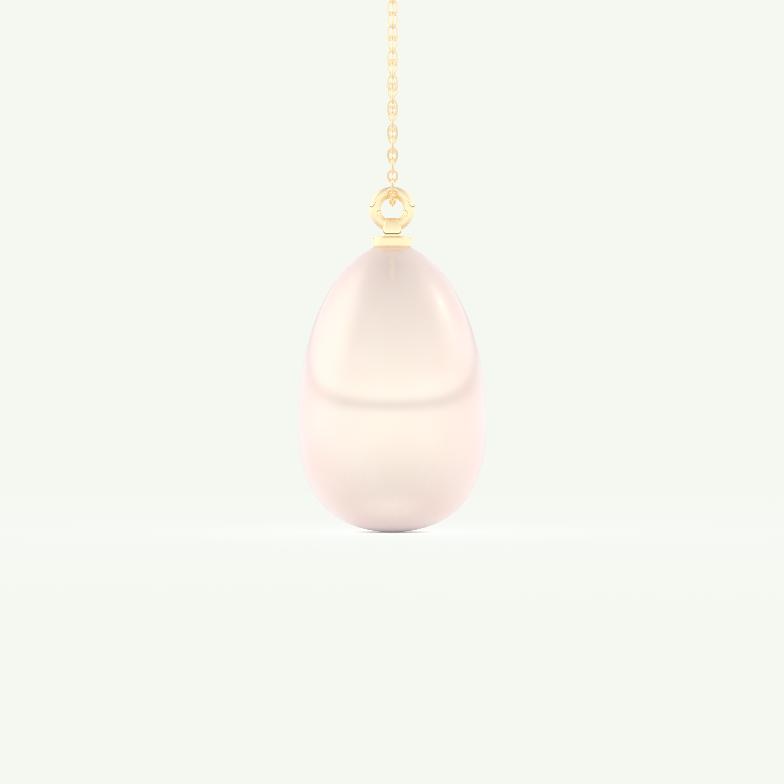 June-Pearl Solitaire Birthstone Necklace 3