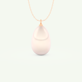 June-Pearl Solitaire Birthstone Necklace 6