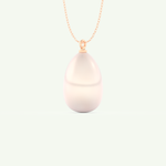 June-Pearl Solitaire Birthstone Necklace 7