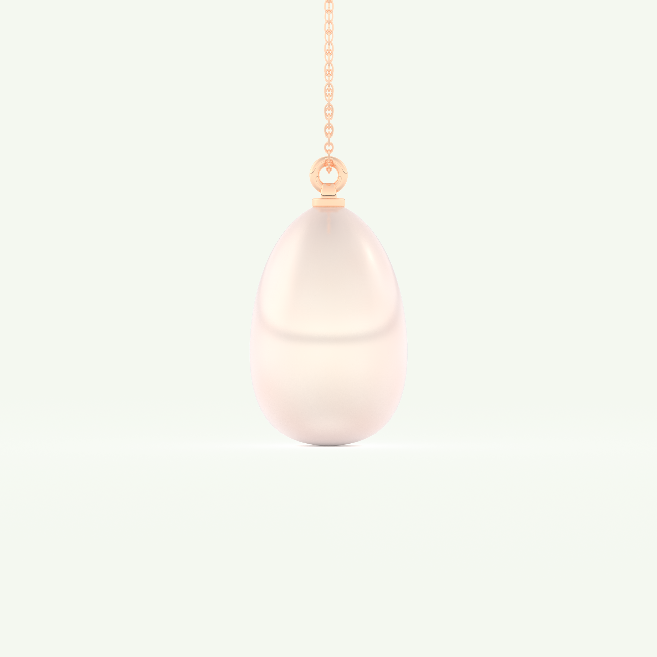 June-Pearl Solitaire Birthstone Necklace 8
