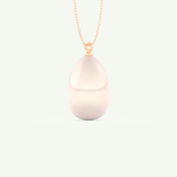 June-Pearl Solitaire Birthstone Necklace 9