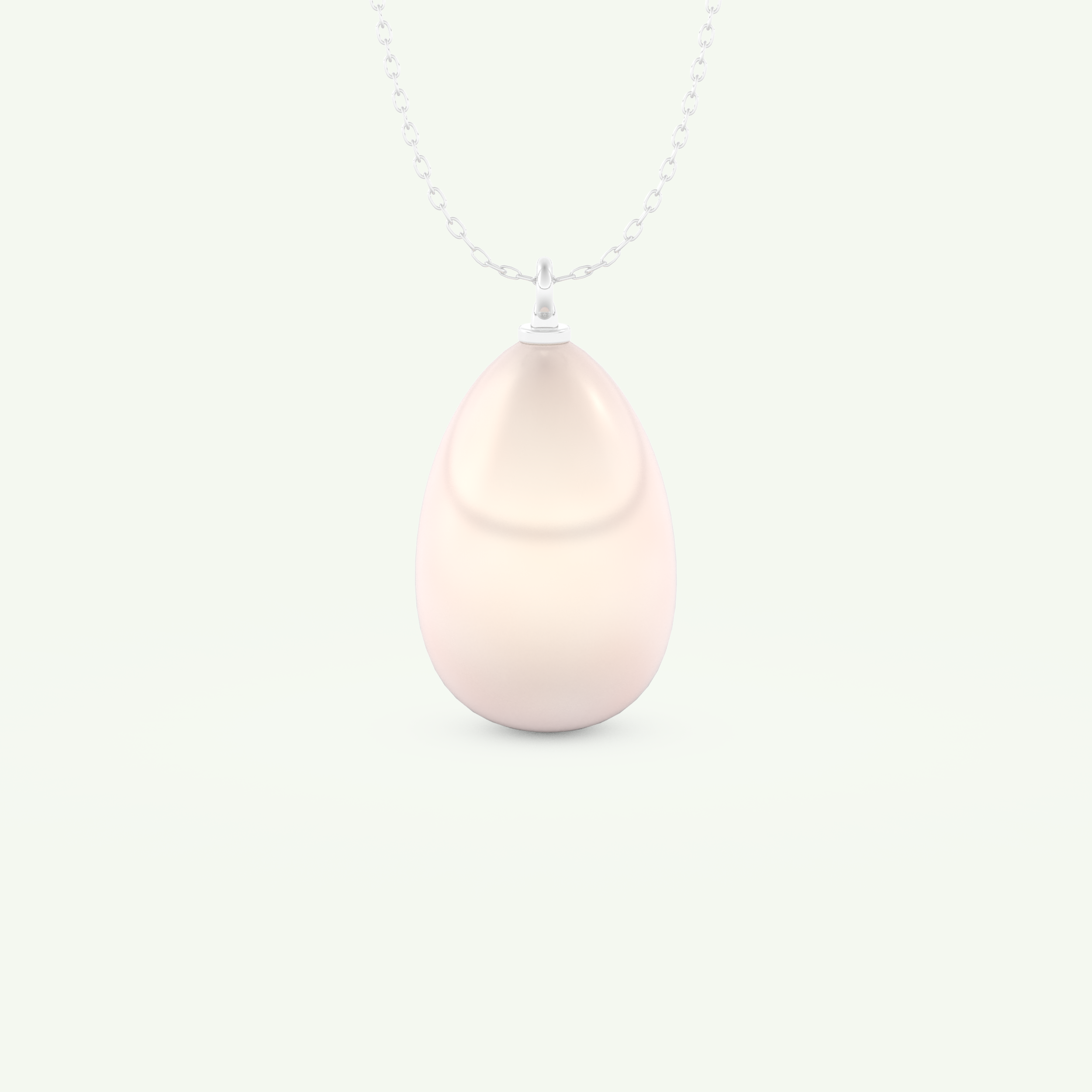 June-Pearl Solitaire Birthstone Necklace 11