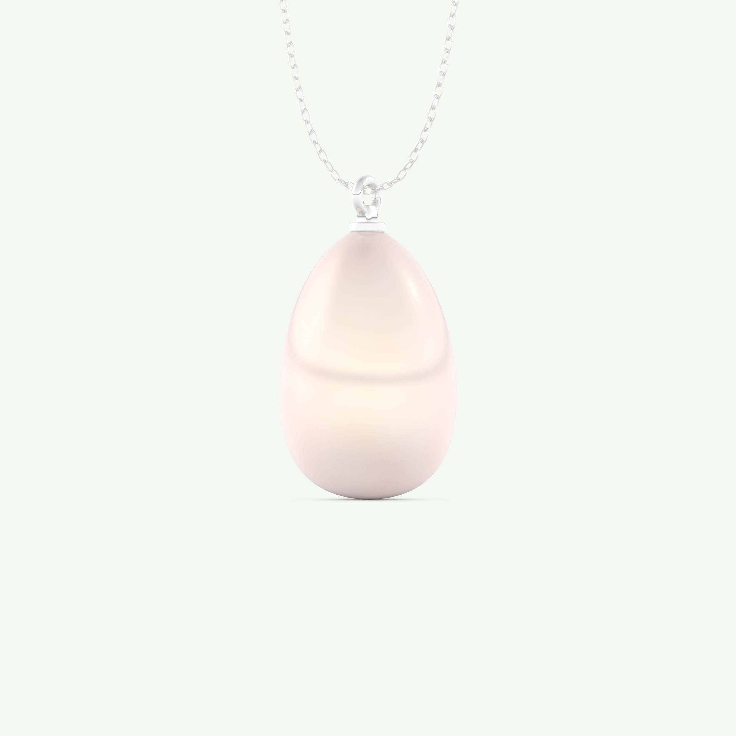 June-Pearl Solitaire Birthstone Necklace 12