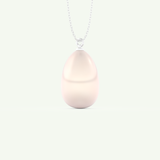 June-Pearl Solitaire Birthstone Necklace 14