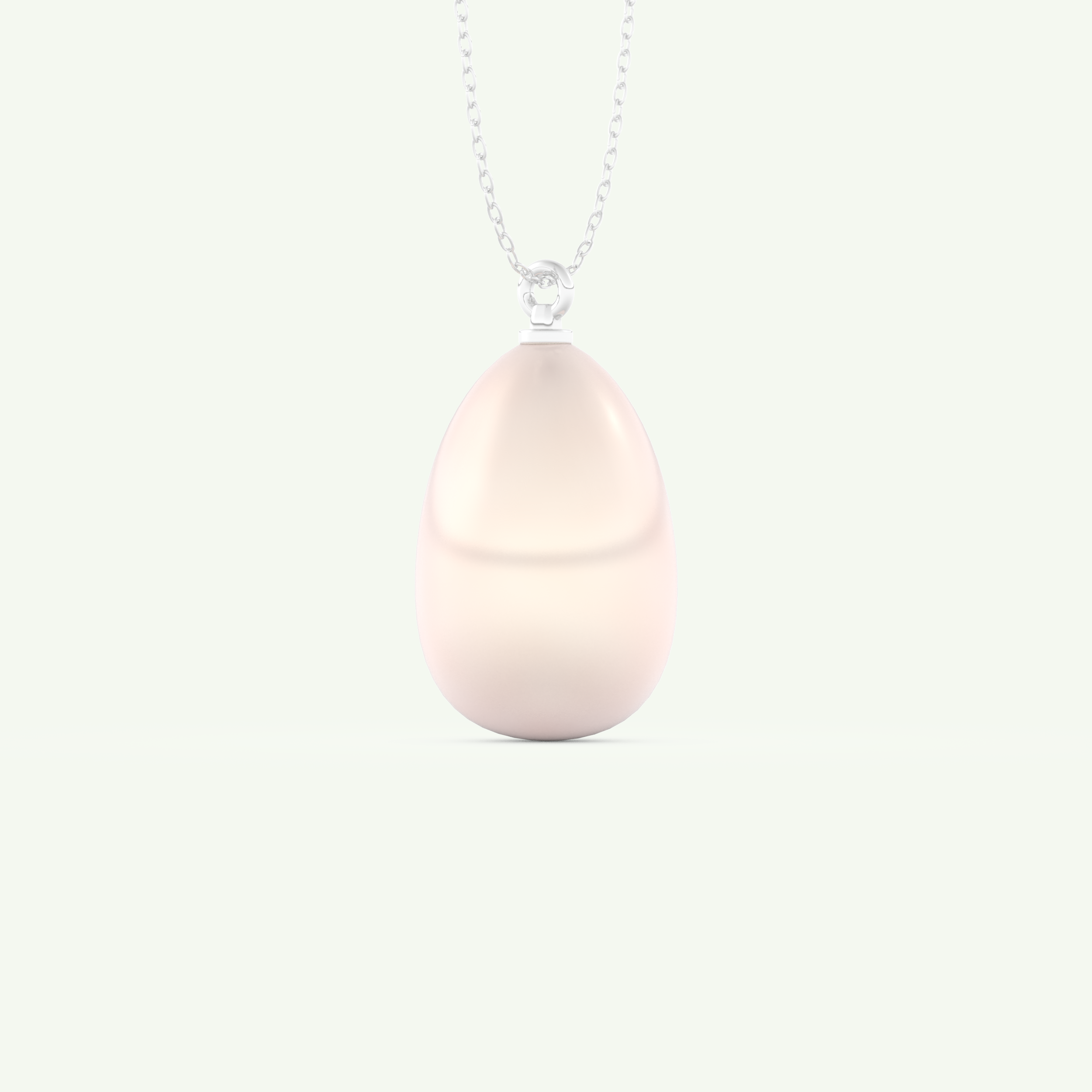 June-Pearl Solitaire Birthstone Necklace 14