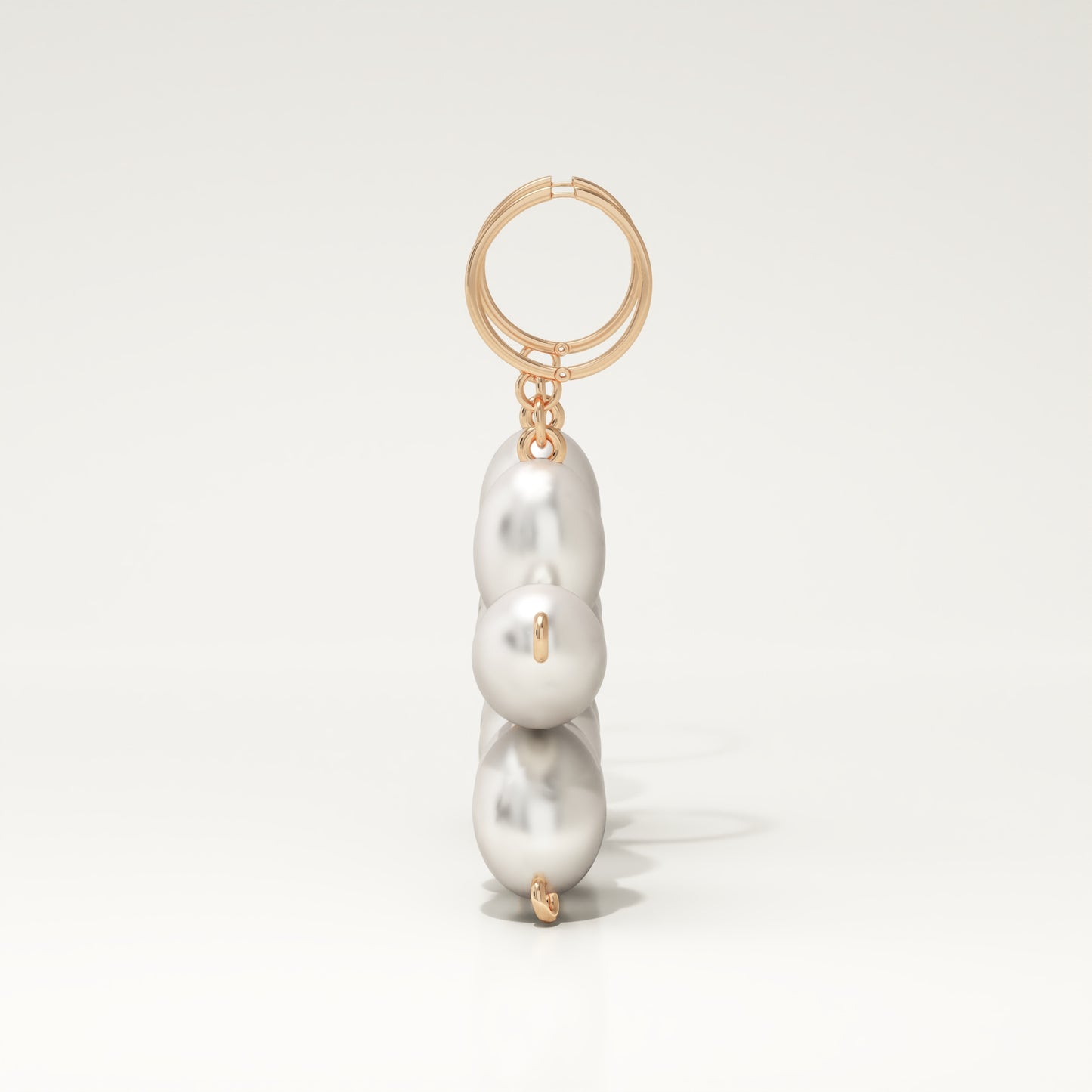 June-Pearl Birthstone Drop Earrings