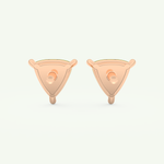 2.92 TCW Trilllion August-Peridot Birthstone Stud Earrings 6