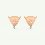 2.92 TCW Trilllion August-Peridot Birthstone Stud Earrings 6