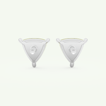 2.92 TCW Trilllion August-Peridot Birthstone Stud Earrings 10