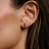 Bold Bar Stud Earrings