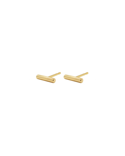Bold Bar Stud Earrings