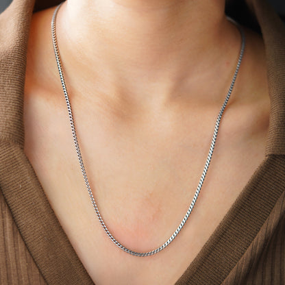 Sterling Silver Snake Chain Necklace