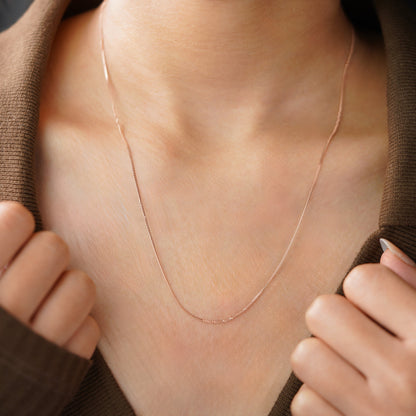 Sterling Silver Chain Necklace