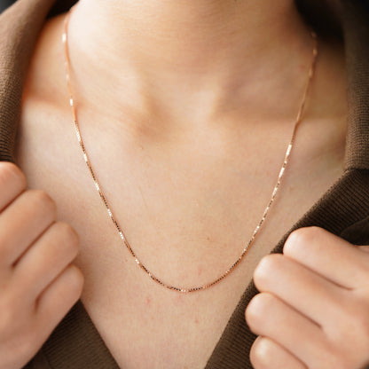 Sterling Silver Chain Necklace