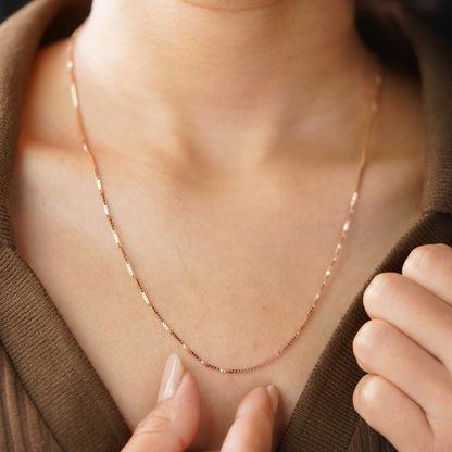 Sterling Silver Chain Necklace