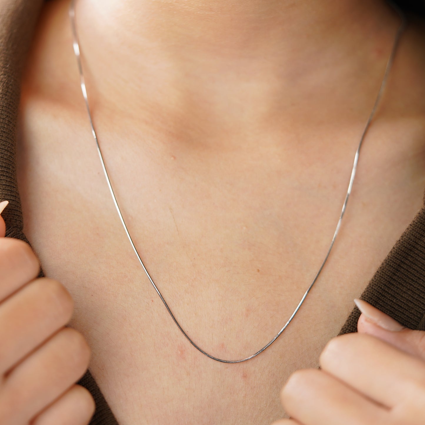 Sterling Silver Chain Necklace