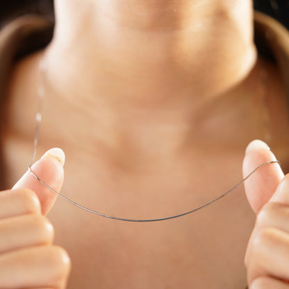 Sterling Silver Chain Necklace