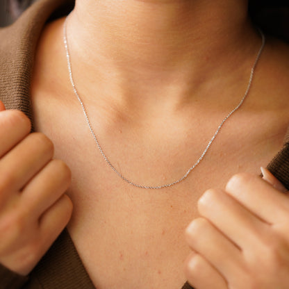 Sterling Silver Chain Necklace