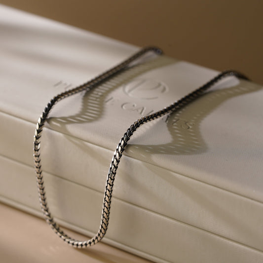 Sterling Silver Snake Chain Necklace