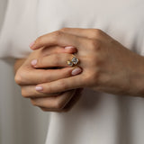 2.06 TCW Asscher Cut Toi Et Moi Lab-Grown Diamond Engagement Ring