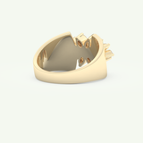 0.50 TCW Marquise Cut Lab-Grown Diamond Wedding Band