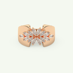 0.50 TCW Marquise Cut Lab-Grown Diamond Wedding Band 7