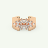0.50 TCW Marquise Cut Lab-Grown Diamond Wedding Band 7