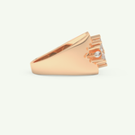 0.50 TCW Marquise Cut Lab-Grown Diamond Wedding Band 8