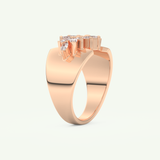 0.50 TCW Marquise Cut Lab-Grown Diamond Wedding Band