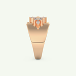 0.50 TCW Marquise Cut Lab-Grown Diamond Wedding Band 12