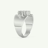 0.50 TCW Marquise Cut Lab-Grown Diamond Wedding Band 16