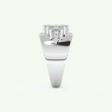 0.50 TCW Marquise Cut Lab-Grown Diamond Wedding Band