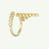 0.34 TCW Round Cut Lab-Grown Diamond Wedding Band 4