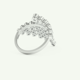 0.34 TCW Round Cut Lab-Grown Diamond Wedding Band 15